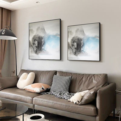 Custom Modern Home Decor Picture Landscape Canvas Oil Painting Hand Painted Colorful Wall Hanging for Decoration on Canvas