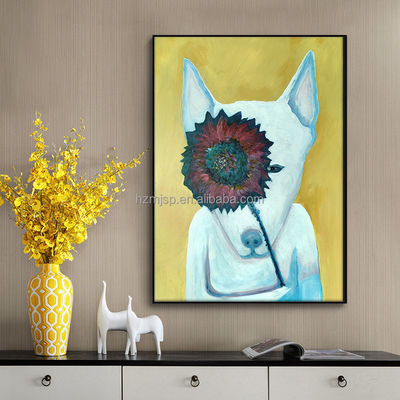 OEM ODM Abstract Animal Oil Painting On Canvas Wall Art Decor Modern Textured