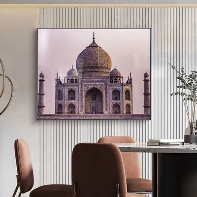 Moroccan Style Vintage Taj Mahal Wall Art Canvas Wall Painting For Home Office Decor