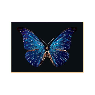 Entrance Living Room Decoration Crystal Porcelain Painting Digital Printing Custom Design