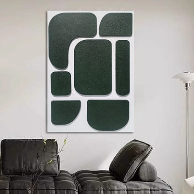 Modern Luxury Hand Painted Oil Painting with 3D Frosted Thick Texture Landscape Canvas Wall Art Customized Size