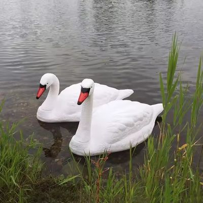 Rester Body Style Hunting Decoy Lifelike Plastic Life Size Swan Decoy for Geese Hunting