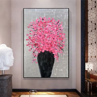 Customized Abstract Art Oil Painting Hand-Painted Thick Texture Abstract Knife Painting on Canvas for Modern Home Decor